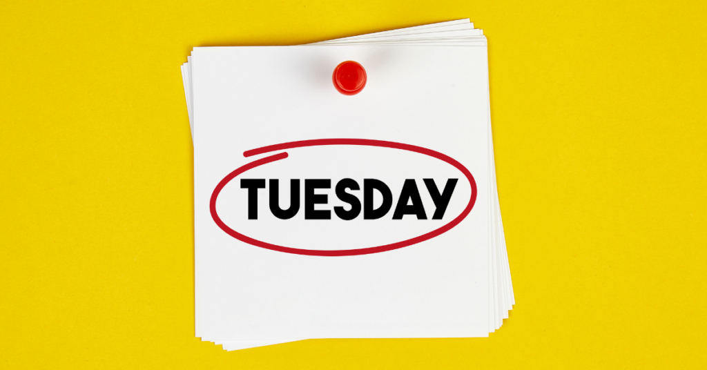 Things You Should Never Do on a Tuesday