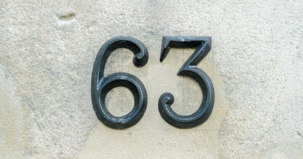 63 Angel Number
